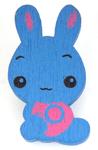 Button 30x17 mm rabbit