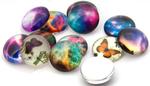 Stick-on stone 12 mm Cabochon