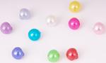 Button 10 mm stud pearl