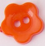 Button 14 mm flower