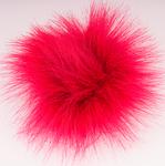 Fake 12 cm fur pom-poms