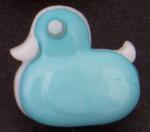 Button 13x13 mm duck