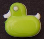 Button 13x13 mm duck