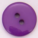 Button 15 mm shiny
