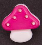 Button 15 mm toadstool