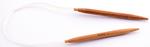 Circular wooden knitting needles 40 cm