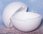 Styrofoam sphere 250 mm hollow sphere, 2 parts