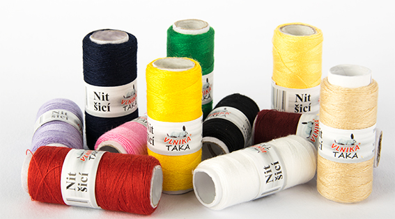 Wool shop sewing thread
