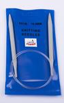 Circular aluminium knitting needles 80 cm